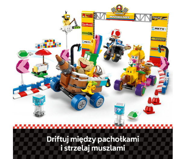 LEGO Super Mario 72036 Zestaw Baby Peach i Grand Prix - 1284254 - zdjęcie 7
